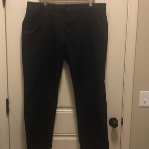 Van Heusen Flex Slim Fit Black Slacks